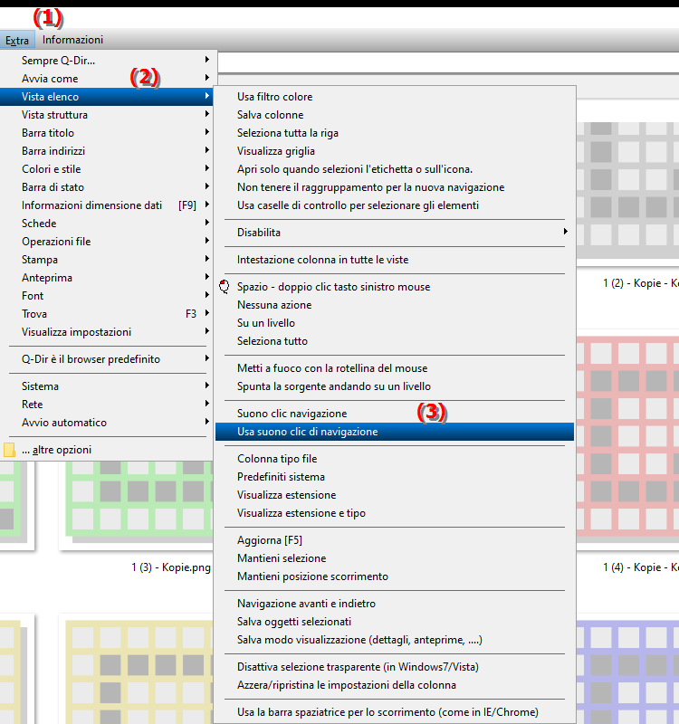 Come utilizzare il suono del clic di navigazione del sistema in Esplora file